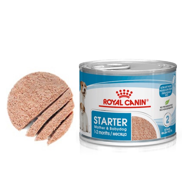 ROYAL CANİN DOG STARTER MOUSSE 195 GR*12